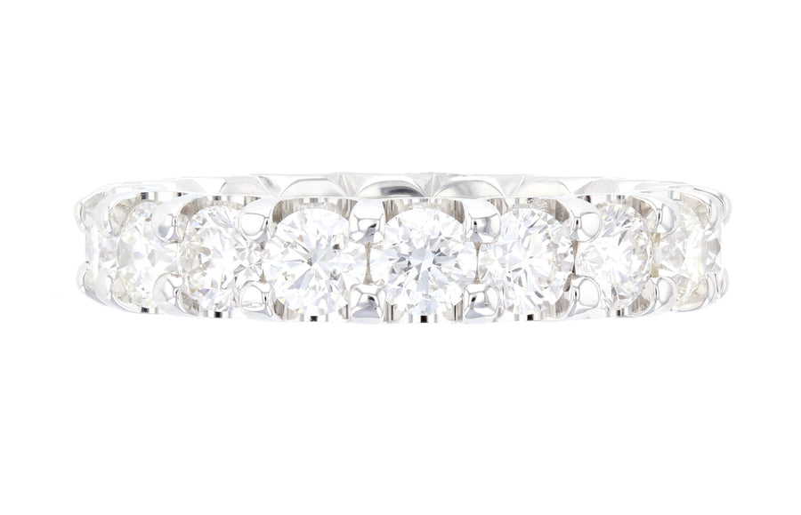 U-Shaped Diamond Eternity Band L2947