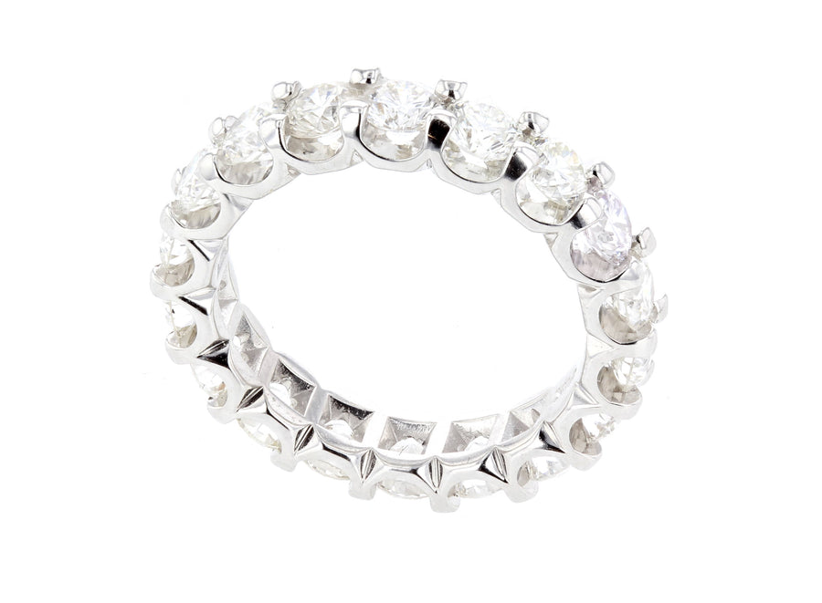 U-Shaped Diamond Eternity Band L2947