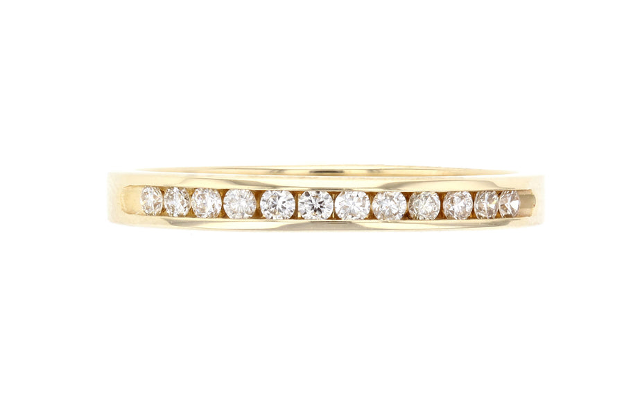 Channel-Set Diamond Wedding Band L3640 Series