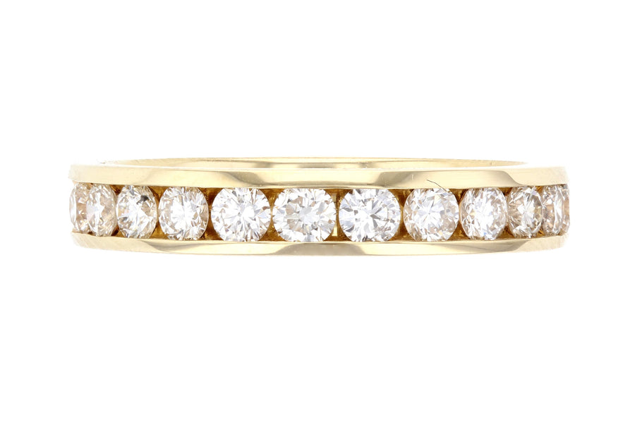 Channel-Set Diamond Wedding Band L3640 Series