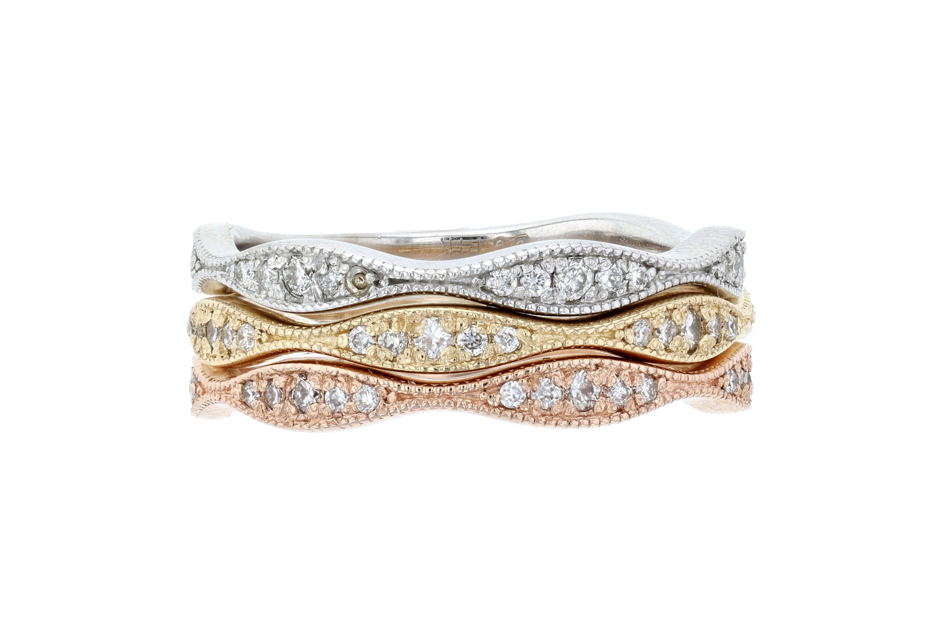 Infinity Diamond Stackable Ring L3803