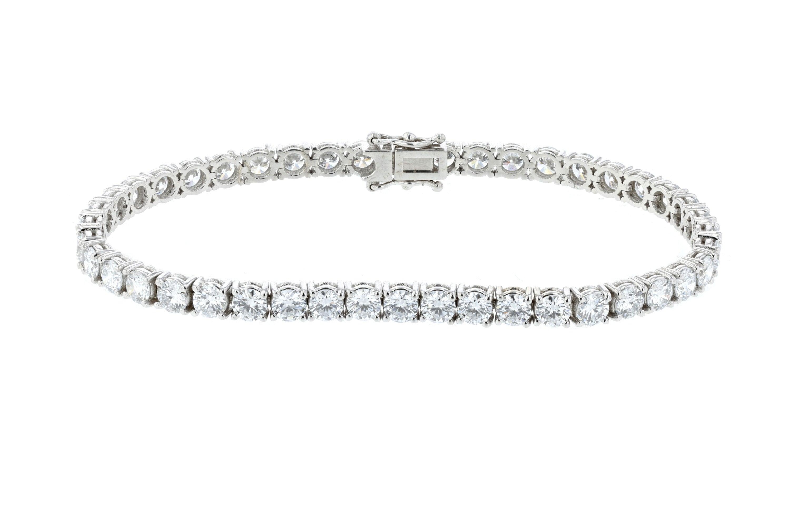 Lab Grown Diamond Tennis Bracelet - The Brothers Jewelry Co.