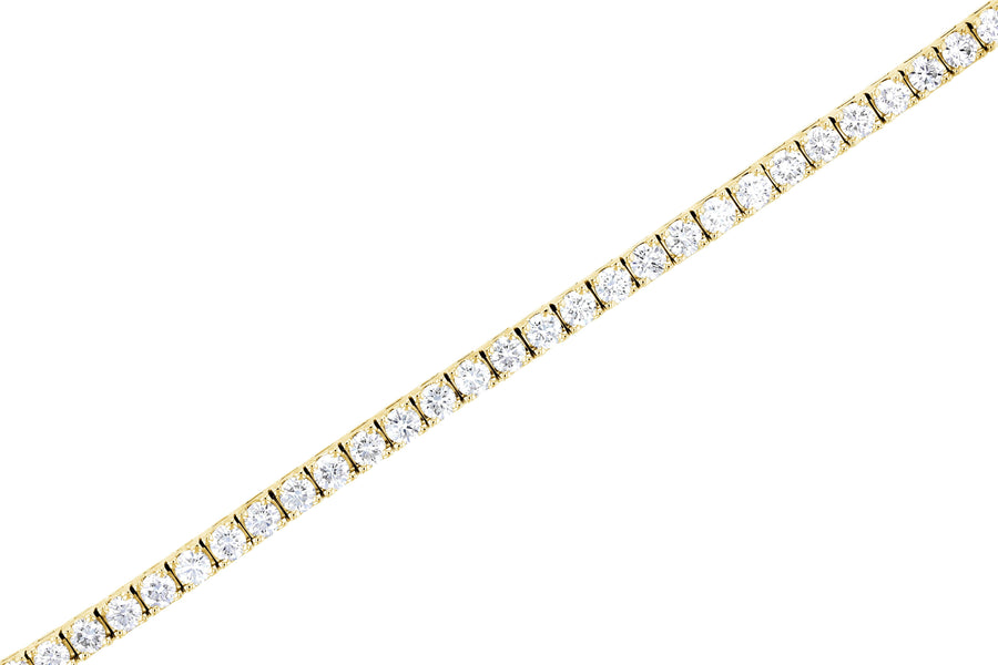 Diamond Tennis Bracelet with Hidden Clasp - The Brothers Jewelry Co.