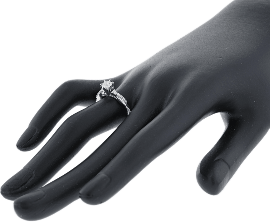 Infinity Diamond Solitaire Engagement Ring - The Brothers Jewelry Co.
