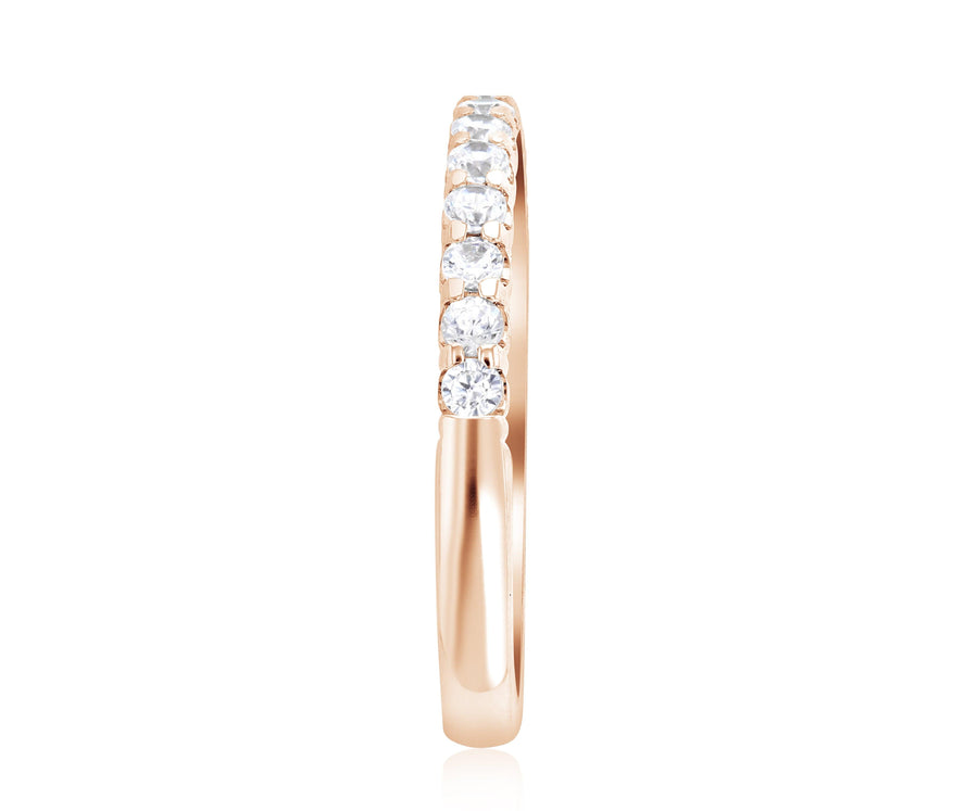 Pavé Diamond Wedding Ring - The Brothers Jewelry Co.