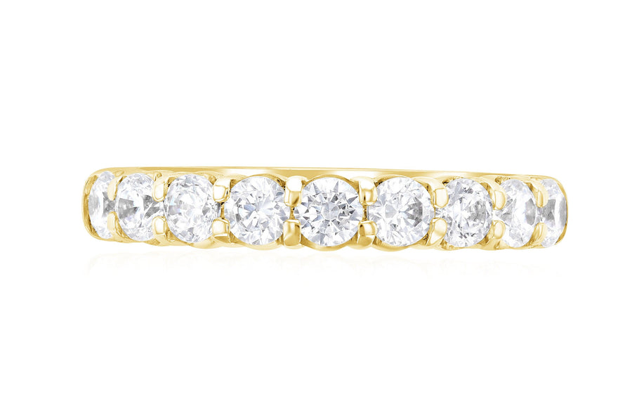 Pavé Diamond Wedding Ring - The Brothers Jewelry Co.