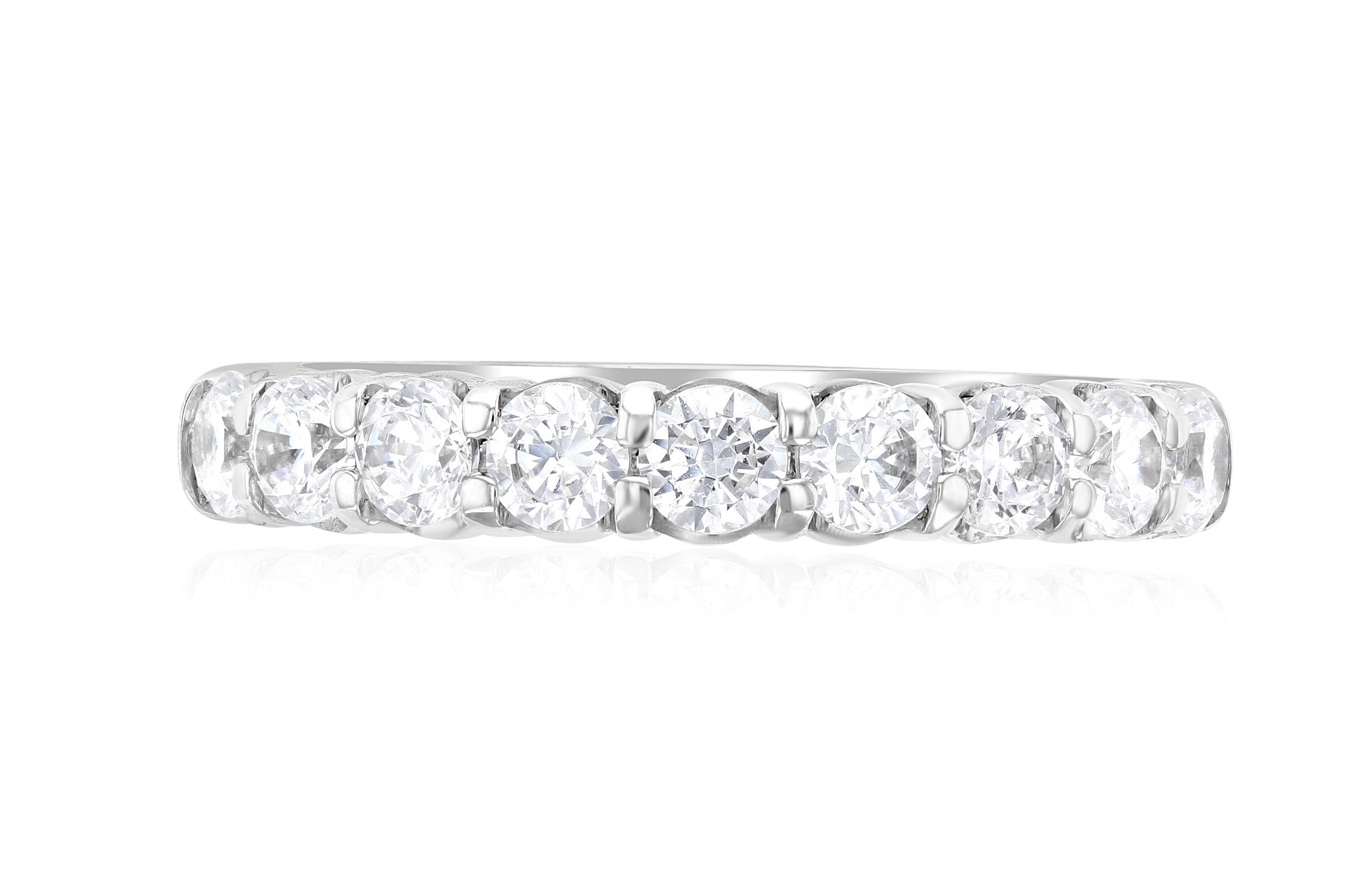 Pavé Diamond Wedding Ring - The Brothers Jewelry Co.