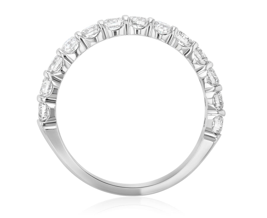 Shared Prong Diamond Wedding Ring (1.08 ct. tw.) - The Brothers Jewelry Co.