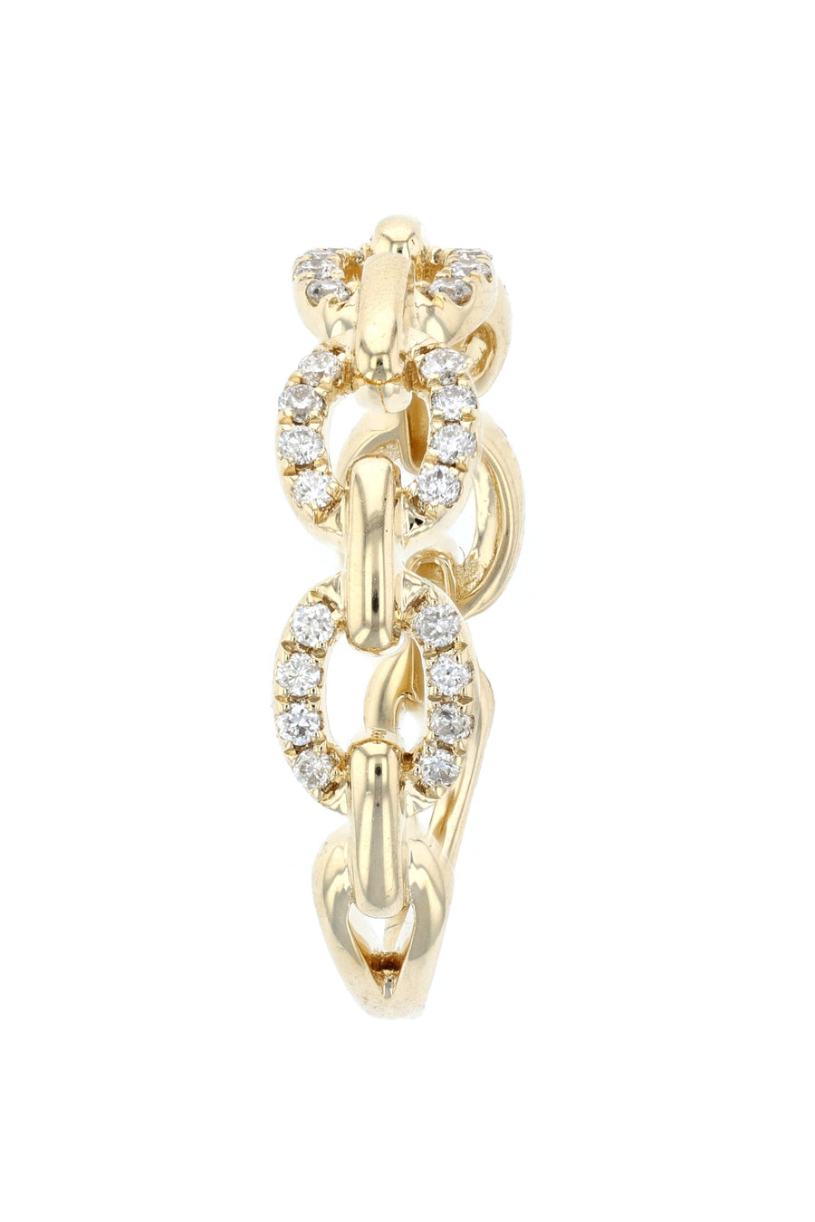 Chain-link Diamond Fashion Ring L3819