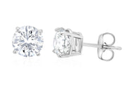 Four-Prong Lab Diamond Stud Earrings - The Brothers Jewelry Co.