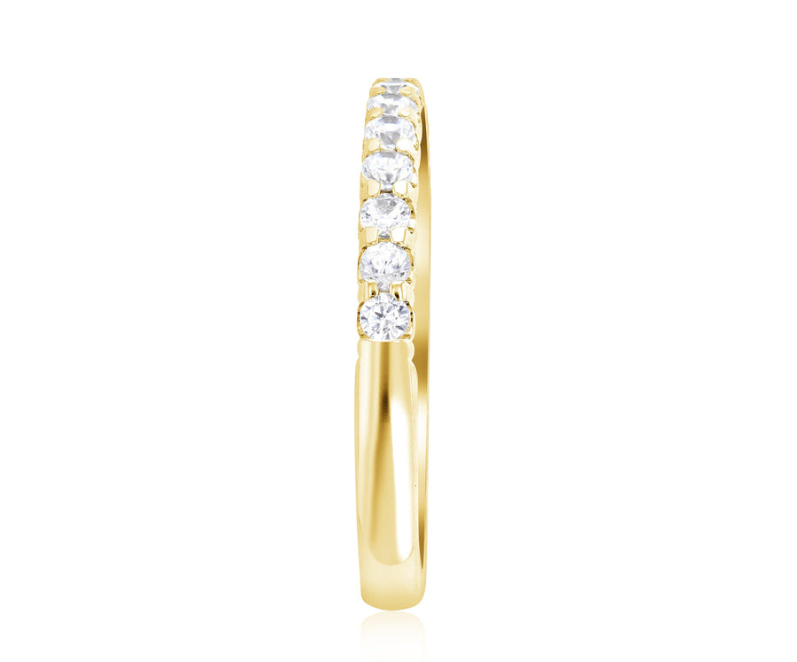 Pavé Diamond Wedding Ring - The Brothers Jewelry Co.