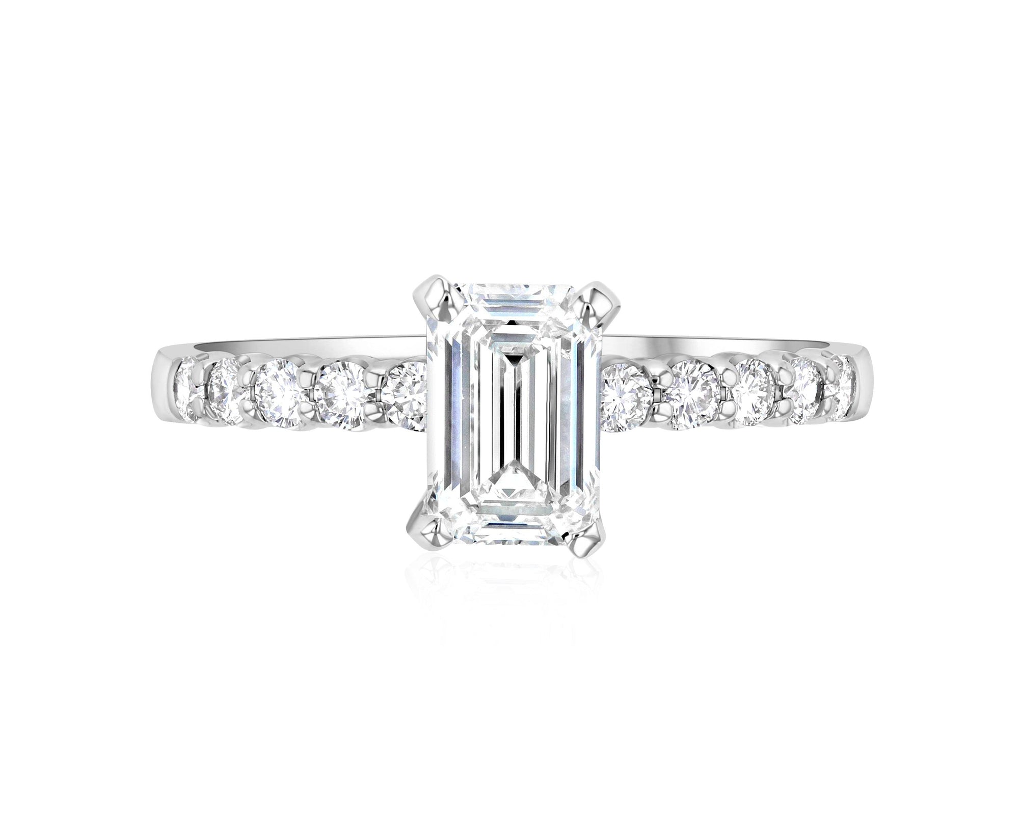 Emerald Cut Engagement Rings – Don Conkey and Sons