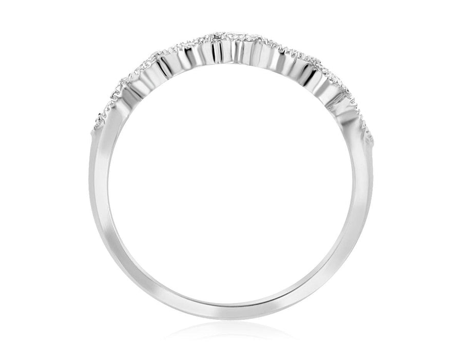 Diamond Infinity Stackable Fashion Ring (.25 ct. tw.) - The Brothers Jewelry Co.